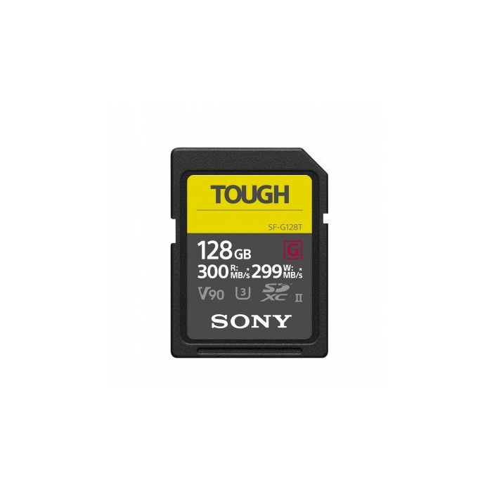 Sony SDXC 128GB Tough UHS-II CL10 U3 V90 300/290 Mb/s (SF-G1TG) Sony SDXC 128GB Tough UHS-II CL10 U3 V90 300/290 Mb/s (SF-G1TG)