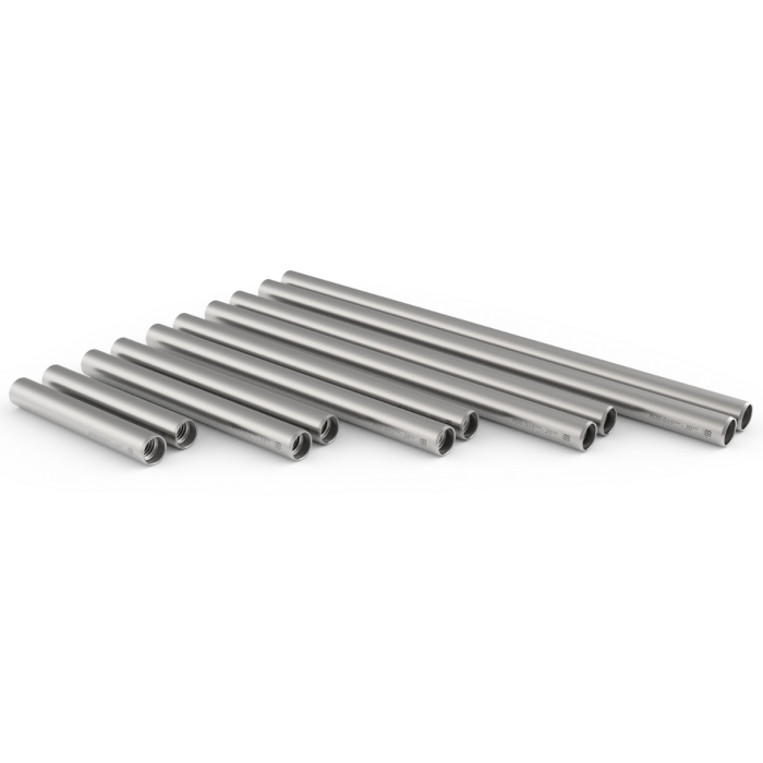 8Sinn 15cm 15MM Silver Rods 2pcs