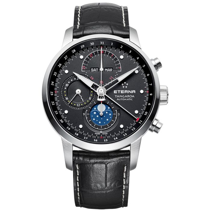 Eterna Soleure Moonphase Chronograph Men's Watch 2949.41.41.1261