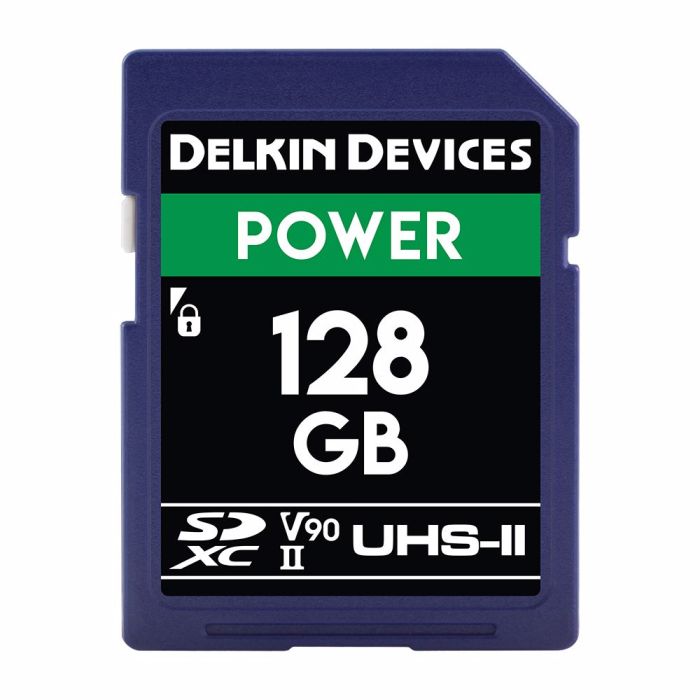 Delkin Power SDXC 128GB Class 10 U3 V90 300/250 MB/s (DDSDG2000128)