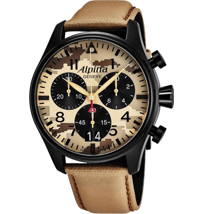 Startimer Pilot Camouflage Chronograph Men's Watch