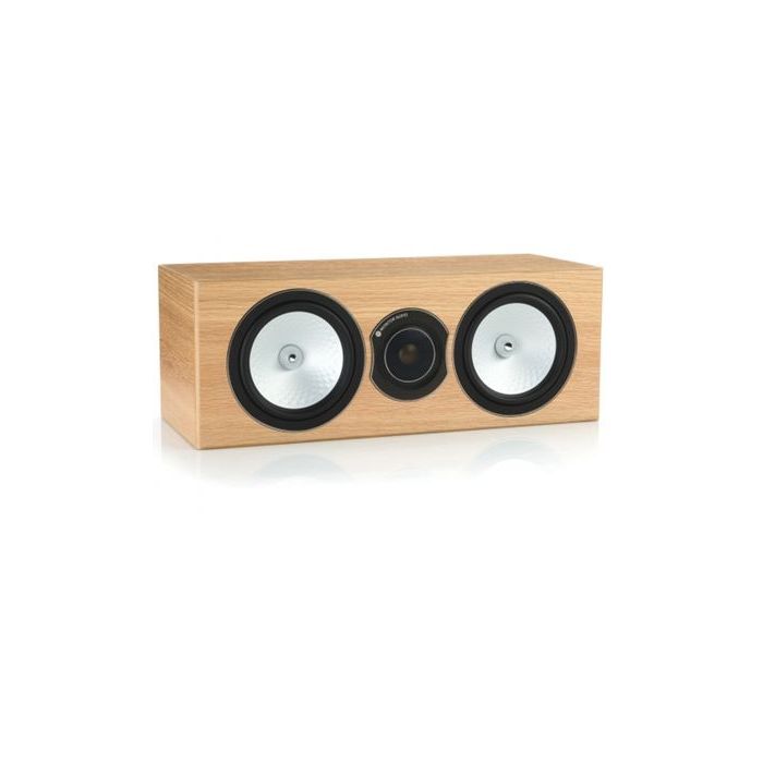 Monitor Audio Silver Centre Natural Oak Real Wood Veneer Monitor Audio Silver Centre Natural Oak Real Wood Veneer