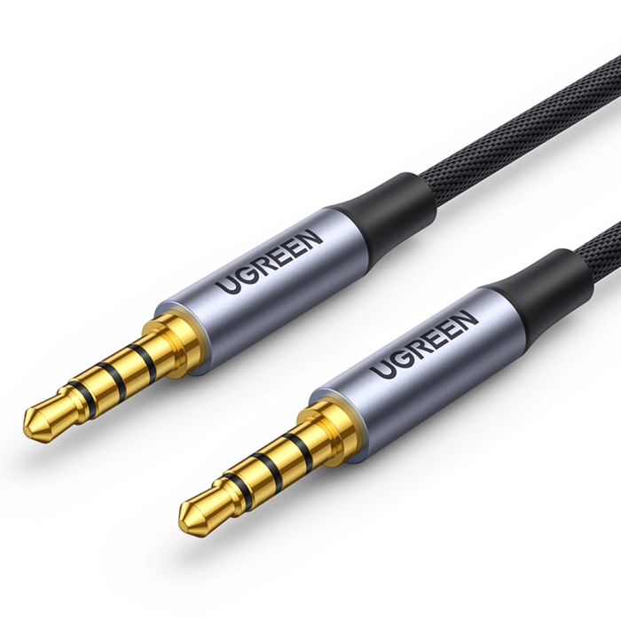 Ugreen cable AUX mini jack 3.5mm cable (male) - 3.5mm mini jack (male) 3m black (AV183) Ugreen cable AUX mini jack 3.5mm cable (male) - 3.5mm mini jack (male) 3m black (AV183)