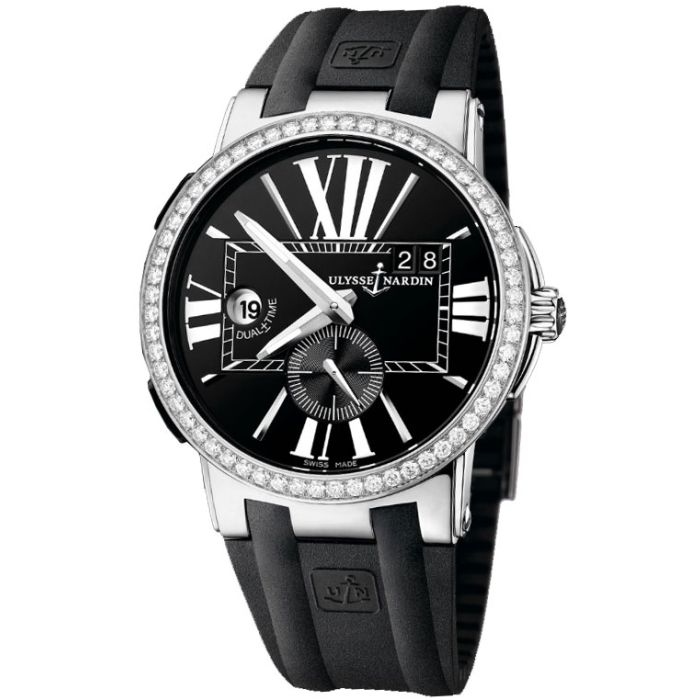Ulysse Nardin Executive Dual Time Men's Watch 243-00B-3-42