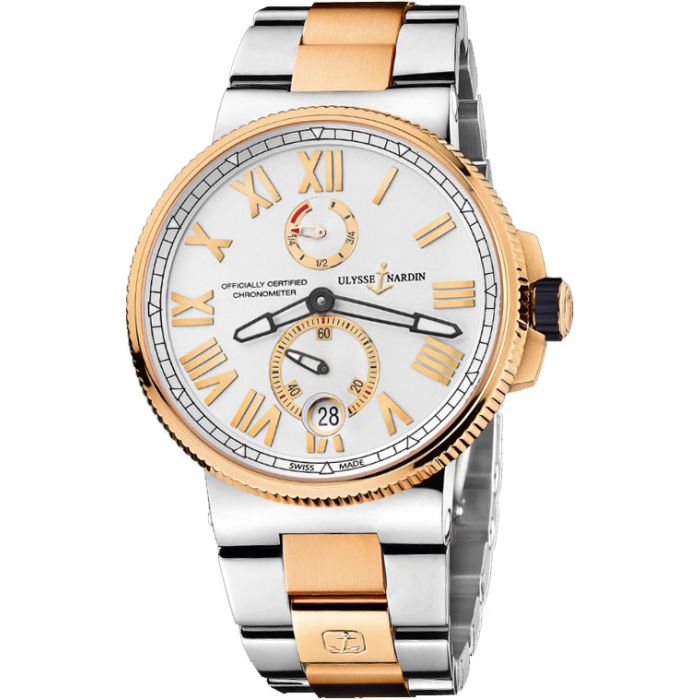 Ulysse Nardin Marine Chronometer Manufacture Men's Watch 1185-122-8M-41