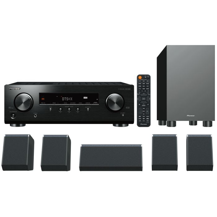 Pioneer Home AV HTP-076D-B 5.1 Channel Home Cinema Set Black
