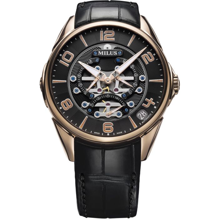 Milus Tirion TriRetrograde Seconds Men's Watch TIRI402