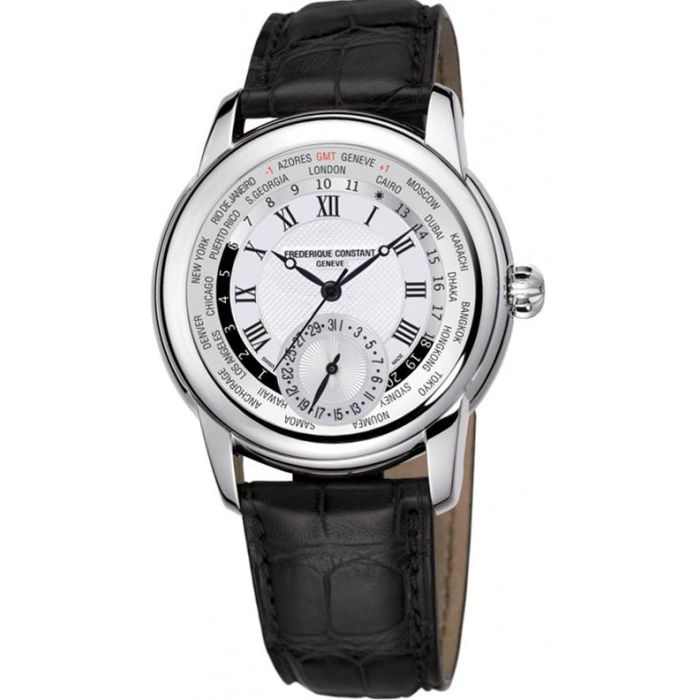 Frederique Constant Classics Worldtimer Men's Watch FC-718MC4H6