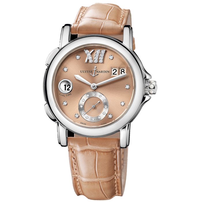 Ulysse Nardin Dual Time Lady Ladies Watch 243-22.30-09