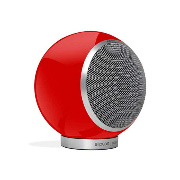 Elipson Planet M Bookshelf Speaker Red Lacquer