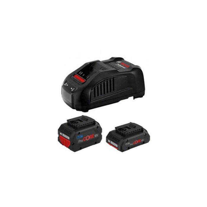 Bosch GBA 4.0Ah ProCORE18V + 8.0Ah ProCORE18V + GAL 1880 CV Carton (1600A01BA8)