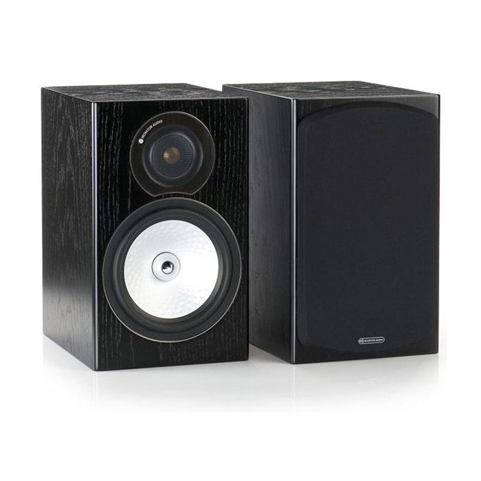 Monitor Audio Silver 1 Black Oak Real Wood Veneer