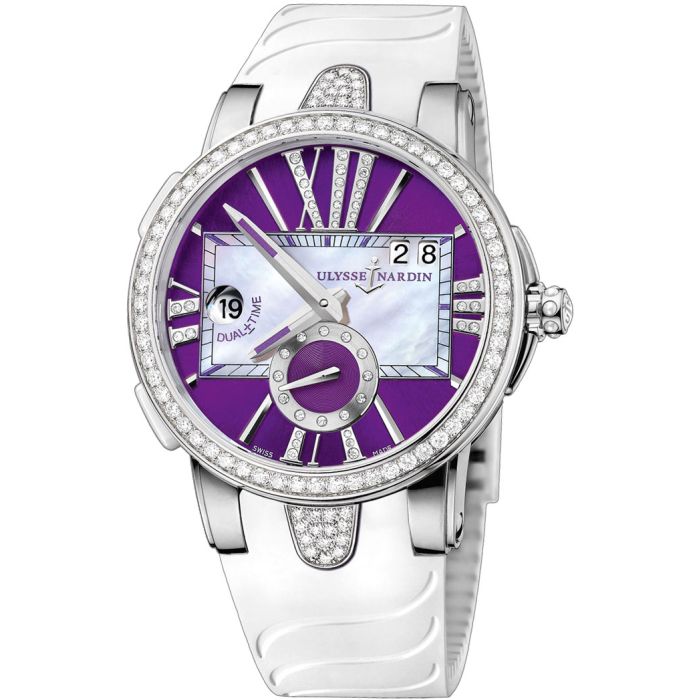 Ulysse Nardin Executive Dual Time Ladies Ladies Watch 243-10B-3C-30-07 Ulysse Nardin Executive Dual Time Ladies Ladies Watch 243-10B-3C-30-07