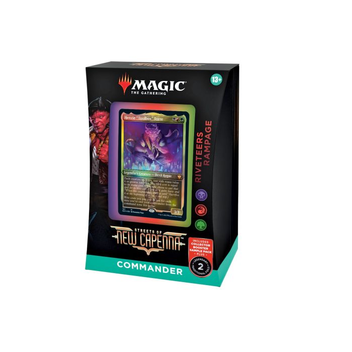 Wizards of The Coast MTG - Streets of New Capenna Commander Deck - Riveteers Rampage (EN)