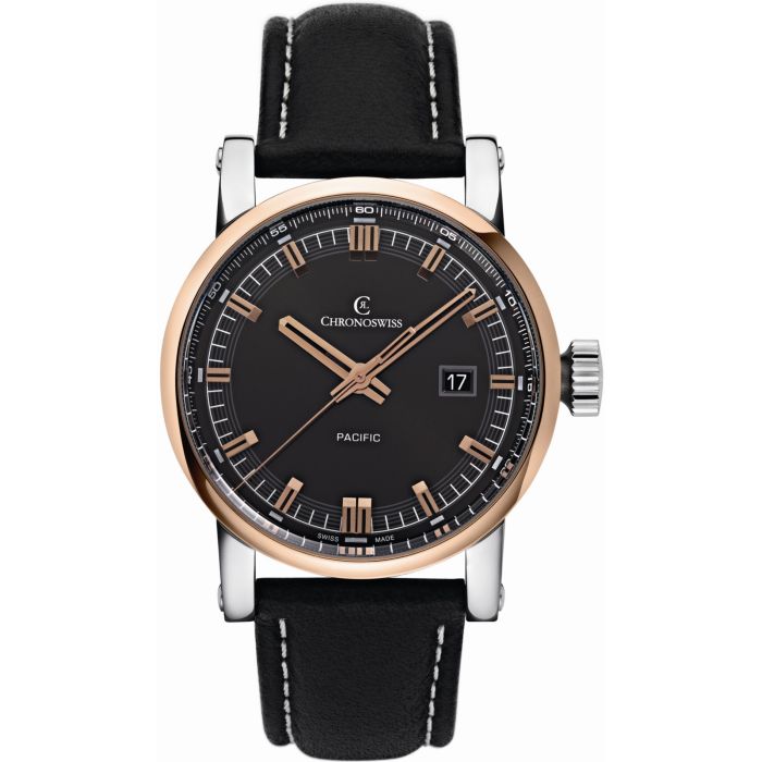 Chronoswiss Pacific Grand Pacific 43mm Men's Watch CH-2882BR-BK2