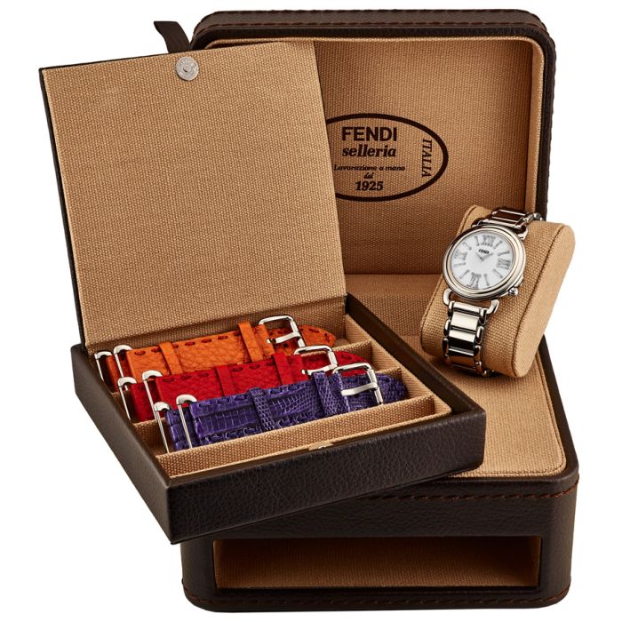 Fendi Selleria 3 Additional Straps Set With Ladies Watch F8010345H0-SET