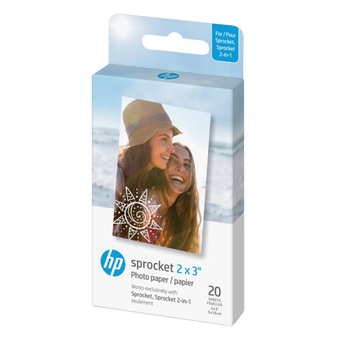 HP Zink Paper Sprocket Luna 20 Pack 2x3 (HPIZ2X320) HP Zink Paper Sprocket Luna 20 Pack 2x3 (HPIZ2X320)