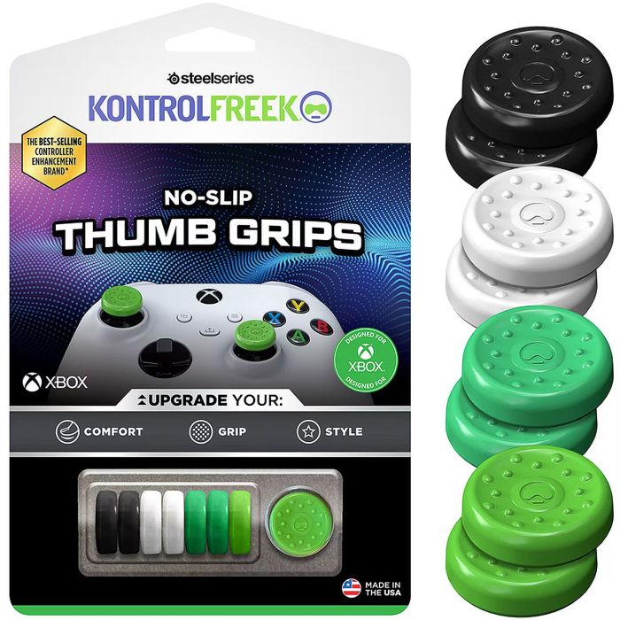KontrolFreek - Neslystančios Mygtukų Apsaugos | Xbox One, S, X | Žalias Miksas KontrolFreek - Neslystančios Mygtukų Apsaugos | Xbox One, S, X | Žalias Miksas