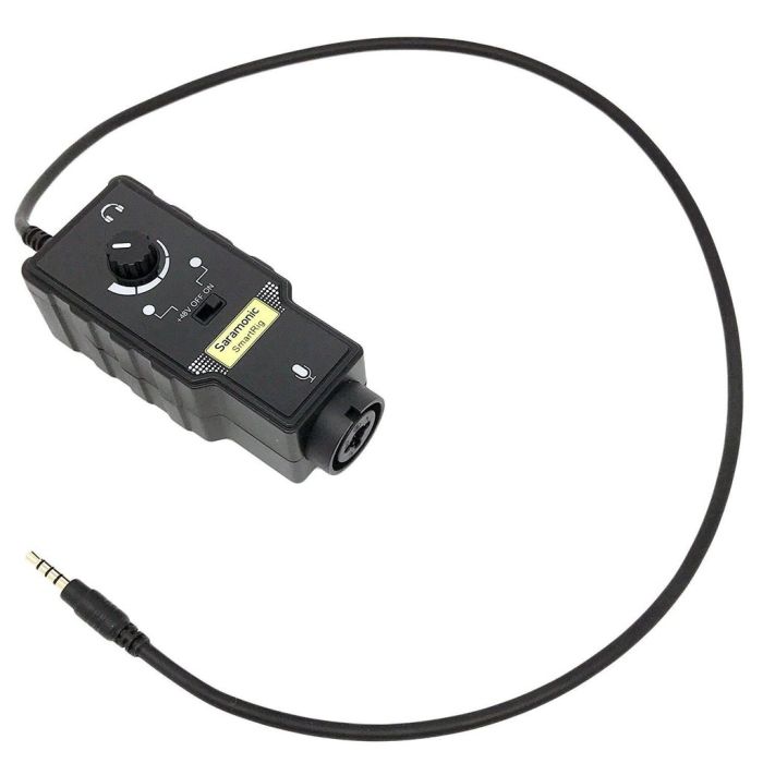 Saramonic SmartRig II XLR Microphone & Guitar Smartphone Adapter (Phantom Power Preamp)