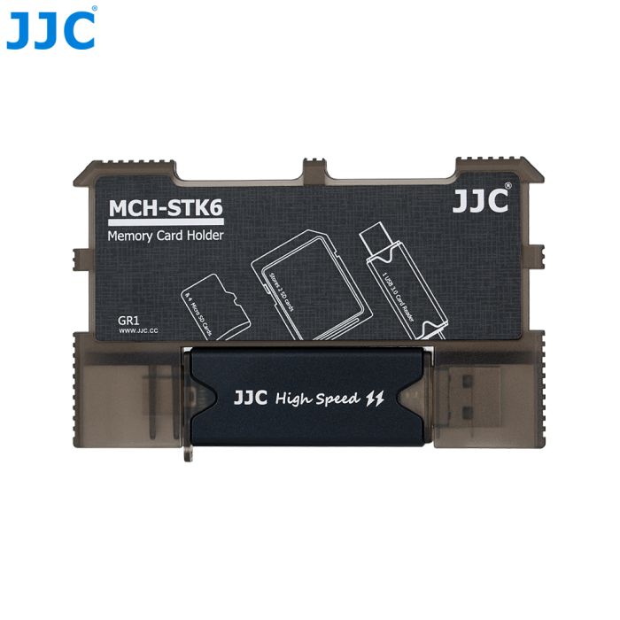 JJC MCH-STK6GR Memory Card Holder Kit