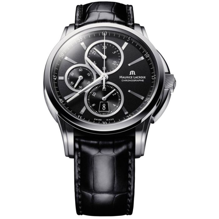 Maurice Lacroix Pontos Chronograph Men's Watch PT6188-SS001-330 Maurice Lacroix Pontos Chronograph Men's Watch PT6188-SS001-330