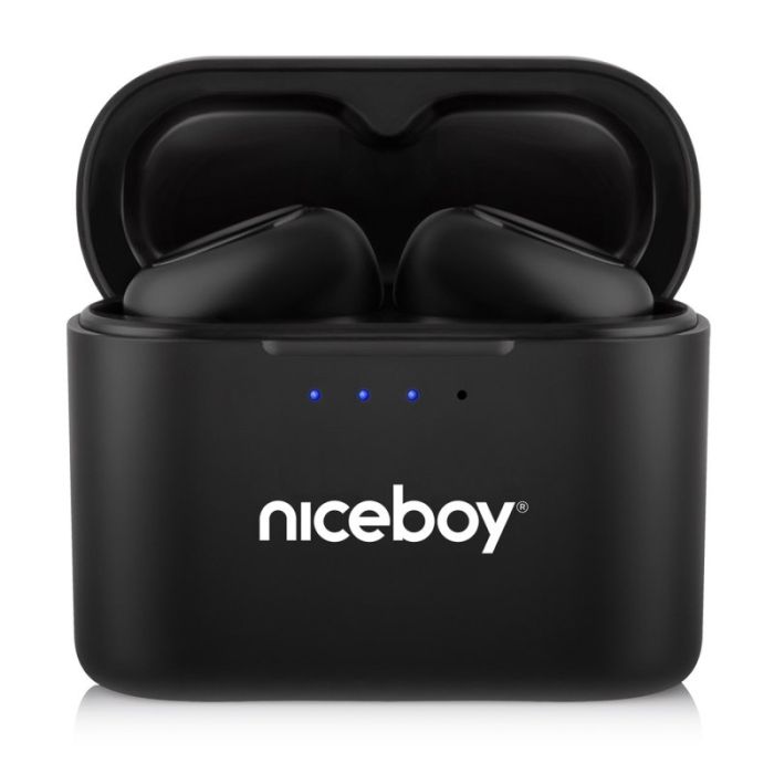 Niceboy HIVE Podsie 2021 TWS Black Bluetooth Wireless Headphones