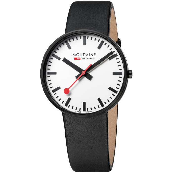 Mondaine Giant Black And White Men's Watch A660.30328.61SBB