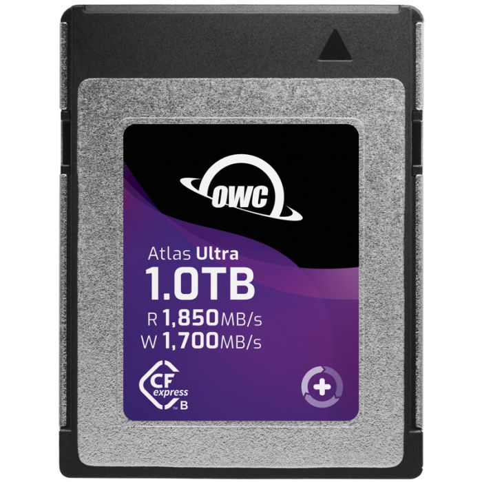 OWC CFexpress Atlas Ultra R1850/W1700 (Type B) 1TB OWCCFXB3U01000 OWC CFexpress Atlas Ultra R1850/W1700 (Type B) 1TB OWCCFXB3U01000
