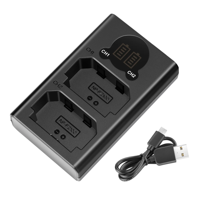 Neewer DLFZ100 Dual Charger for NP-FZ100-S