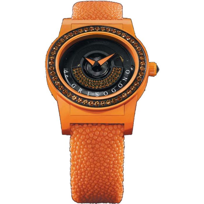 DeGrisogono Tondo by Night Ladies Watch Tondo-by-Night-Orange DeGrisogono Tondo by Night Ladies Watch Tondo-by-Night-Orange