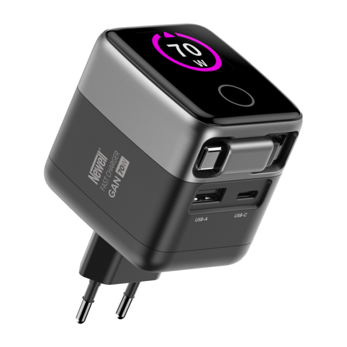 Newell GaN 70 W TFT Charger With Cable EU