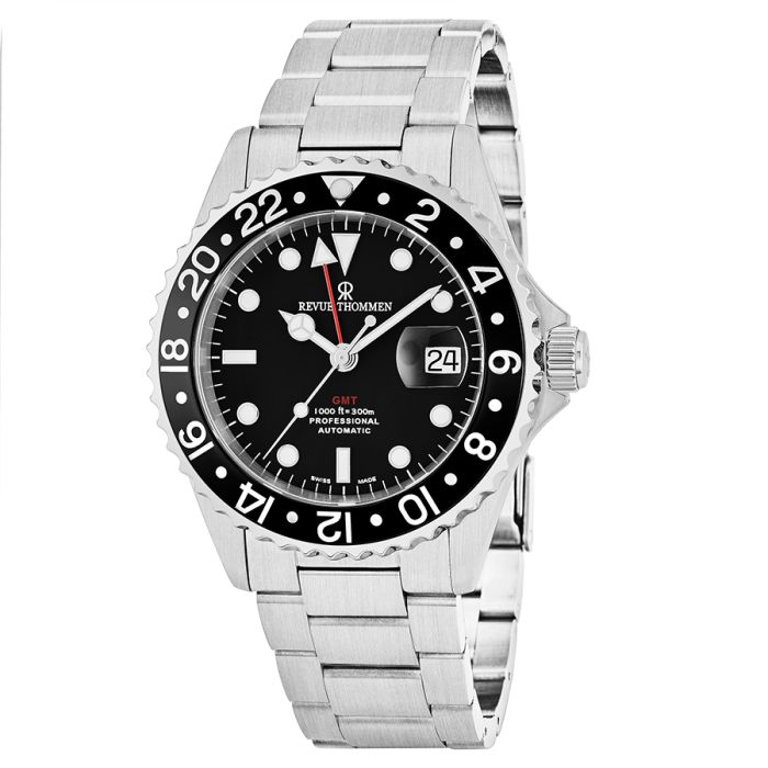 Revue Thommen Diver GMT Men's Watch 17572.2137