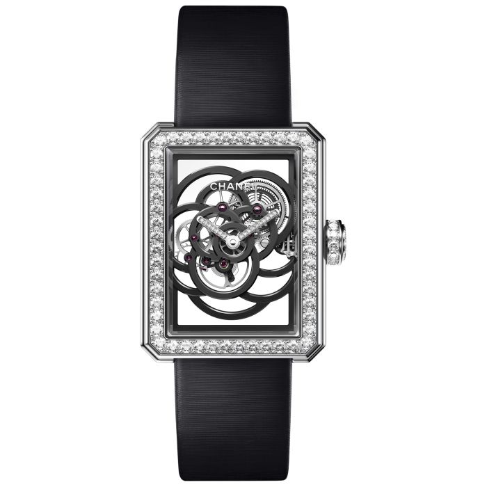 Chanel Premiere Camelia Skeleton 37mm Ladies Watch H5251 Chanel Premiere Camelia Skeleton 37mm Ladies Watch H5251