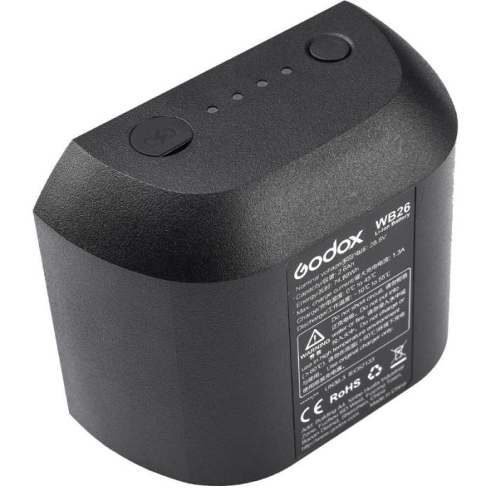 Godox WB26 Battery for AD600 Pro TTL
