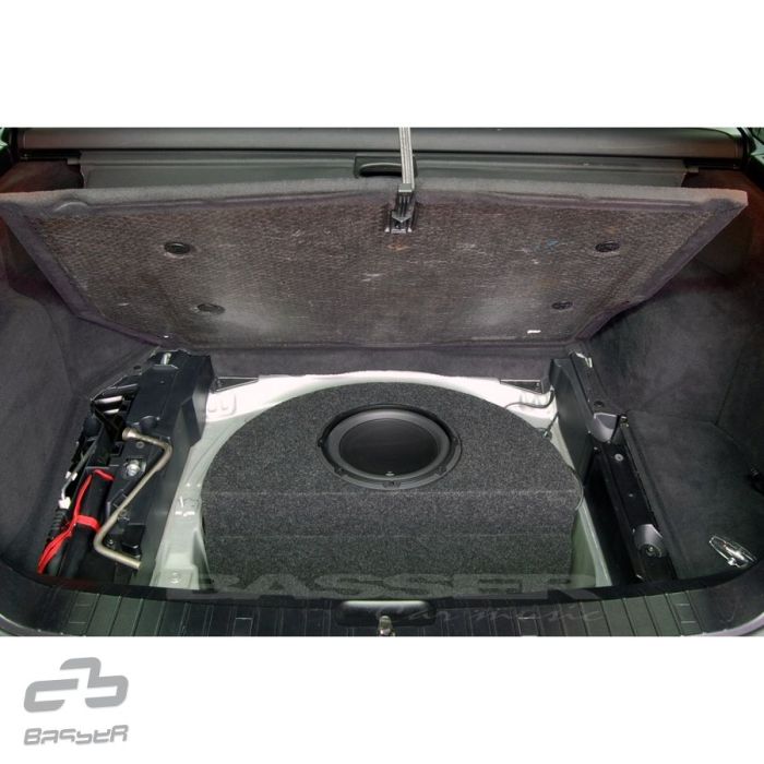 Basser BMW 3 E46 Touring (1998 - 2007) Fit-Box (10in/25cm) Subwoofer Enclosure Basser BMW 3 E46 Touring (1998 - 2007) Fit-Box (10in/25cm) Subwoofer Enclosure