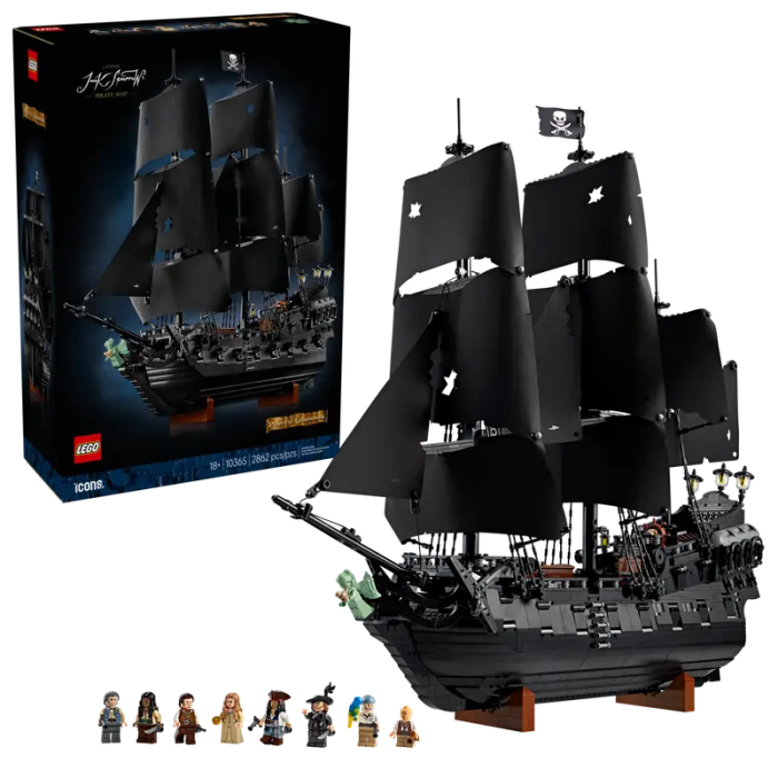 Lego Icons Captain Jack Sparrows Pirate Ship (10365)