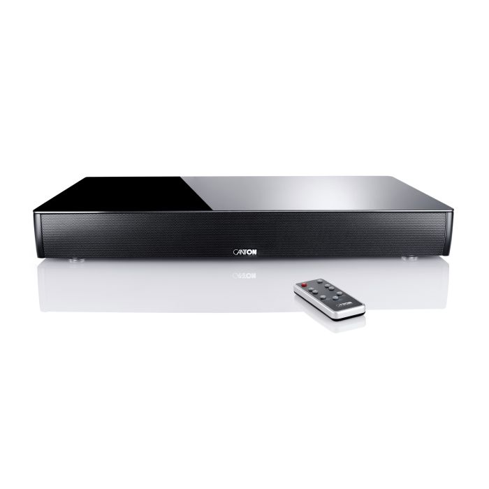 Canton DM 55 Black Lacquer, Black Glass