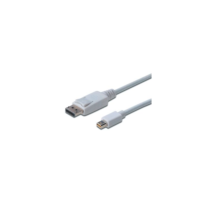 Assmann DisplayPort 1.1a to miniDisplayPort 2m White (AK-340102-020-W)