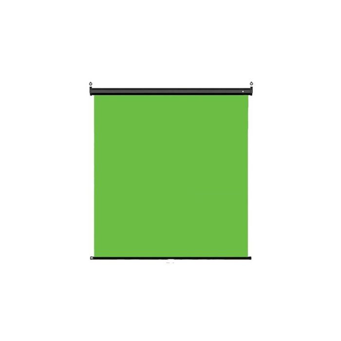 StudioKing Wall Pull-Down Green Screen FB-180200WG 180x200cm Chroma Green