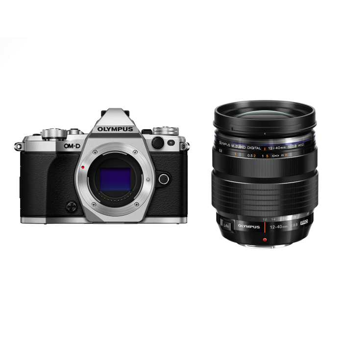 Olympus OM-D E-M5 Mark II Silver + 12-40mm Black
