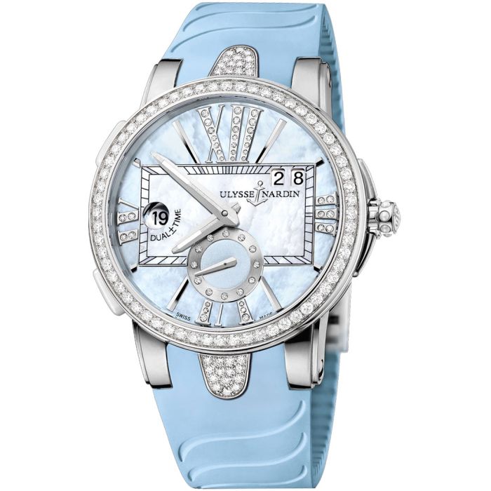 Ulysse Nardin Executive Dual Time Ladies Ladies Watch 243-10B-3C-393 Ulysse Nardin Executive Dual Time Ladies Ladies Watch 243-10B-3C-393