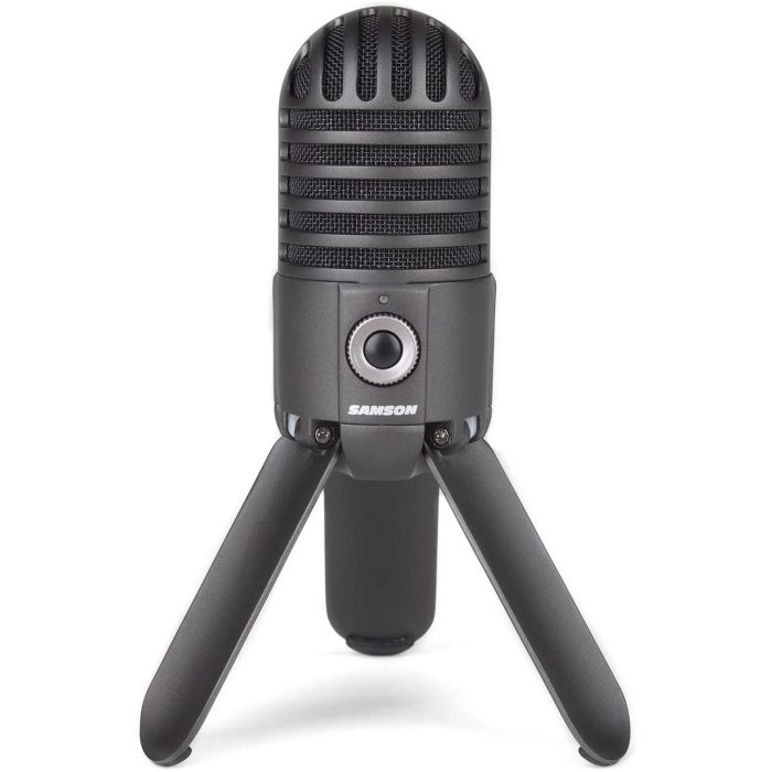Samson Meteor USB Studio Cardioid Microphone Titanium Black Samson Meteor USB Studio Cardioid Microphone Titanium Black