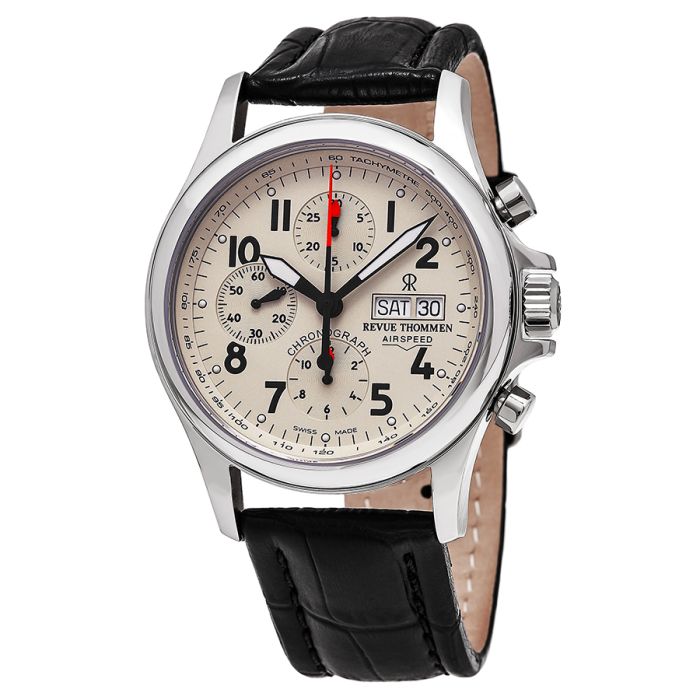 Revue Thommen Airspeed Pilot Men's Watch
17081.6538 Revue Thommen Airspeed Pilot Men's Watch
17081.6538