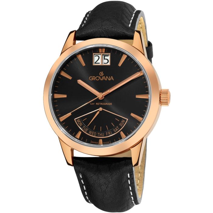 Grovana Retrograde Day  Men's Watch 1722.1567