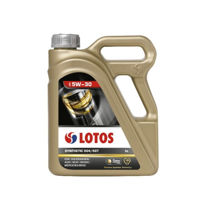 Lotos Synthetic 504/507 5W30 5L (WF-K504E10-0H1&LOTOS , B)