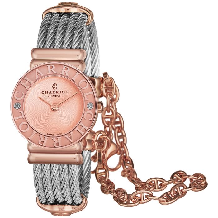 Charriol St Tropez Classic Ladies Watch 028PCD2540565