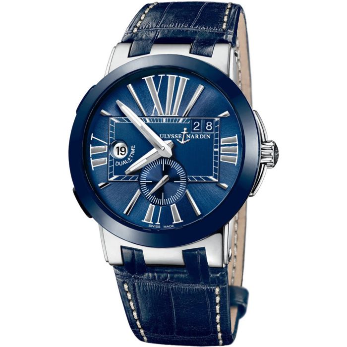 Ulysse Nardin Executive Dual Time Men's Watch 243-00-43