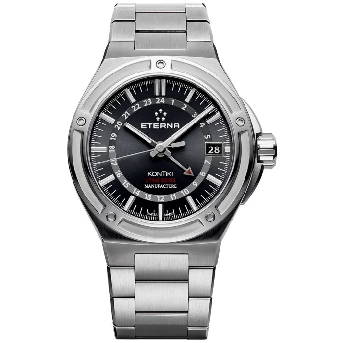 Eterna Royal Kon Tiki GMT 7740 Men's Watch 7740.41.41.0280 Eterna Royal Kon Tiki GMT 7740 Men's Watch 7740.41.41.0280