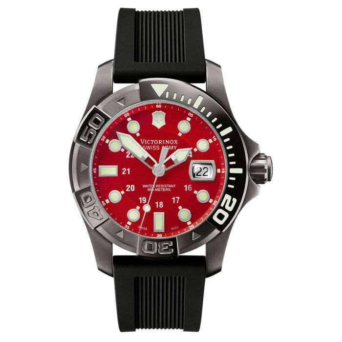 Swiss Army Dive Master 500 Black Ice Men's Watch 241427
