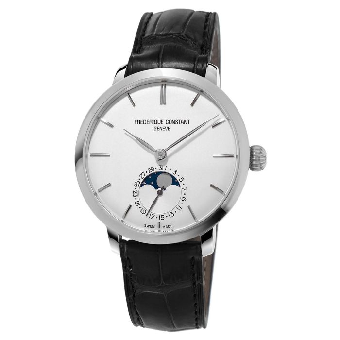 Frederique Constant Slimline Moonphase Men's Watch FC-703S3S6 Frederique Constant Slimline Moonphase Men's Watch FC-703S3S6